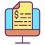 Online payment icon 64x64
