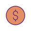 Dollar symbol Ikona 64x64