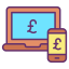 Monetizing icon 64x64