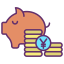 Piggy bank icon 64x64