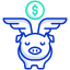 Piggy bank icon 64x64