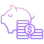 Piggy bank icon 64x64