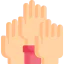 Raise hand Ikona 64x64