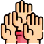 Raise hand Ikona 64x64