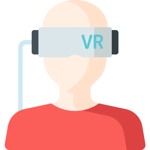 Virtual reality icon