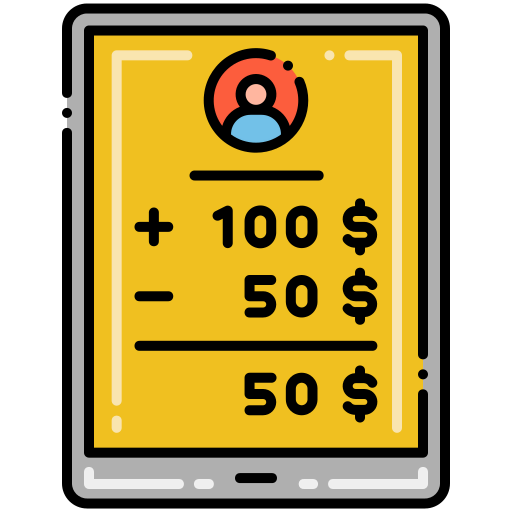 Account analysis icon