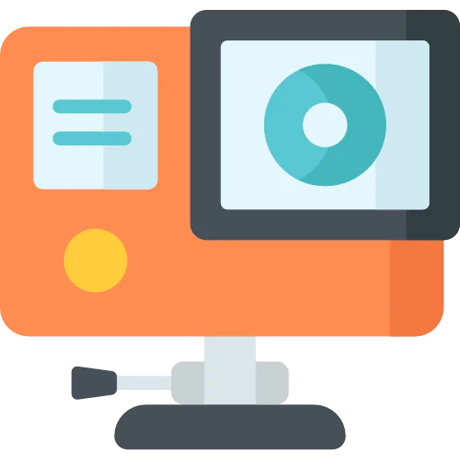 Action camera icon