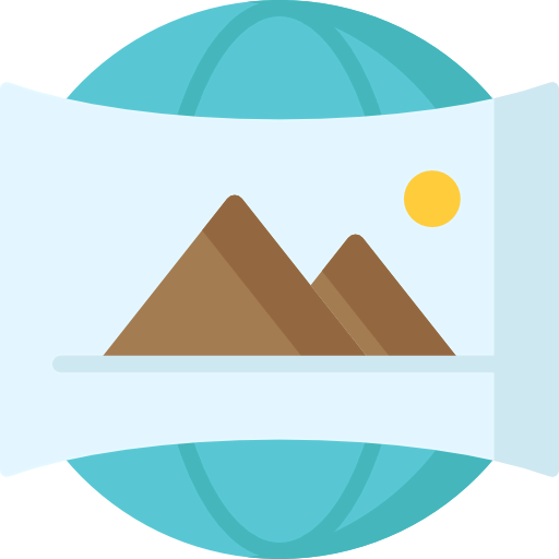 360 degrees icon