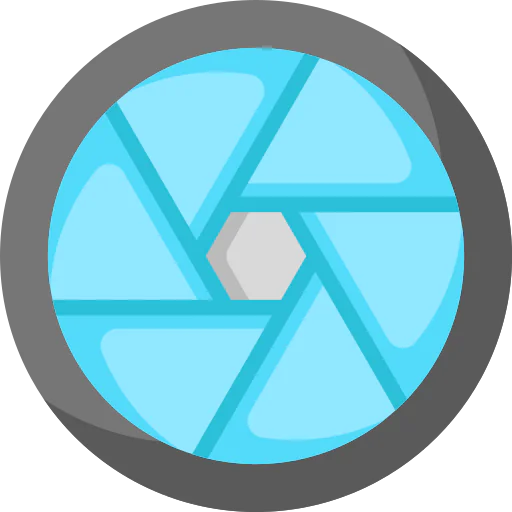 Camera shutter icon