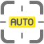 Auto focus ícono 64x64