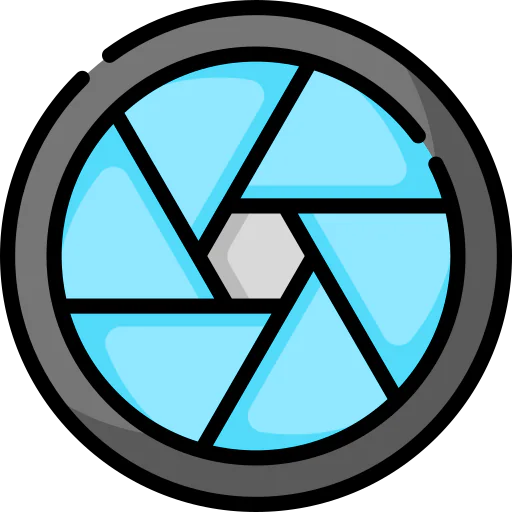 Camera shutter icon