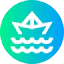 Paper boat Symbol 64x64