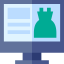 Shopping online icon 64x64