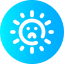 Sun icon 64x64