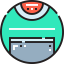 Smoke detector icon 64x64