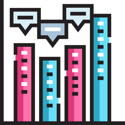 Bar graph icon