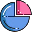 Pie chart icon 64x64