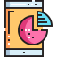 Pie chart icon 64x64