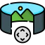 360 degrees アイコン 64x64