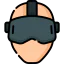 Virtual reality icon 64x64