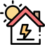 Solar energy icon 64x64