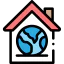 Eco home icon 64x64