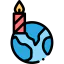 Global warming icon 64x64