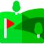 Golf field Ikona 64x64