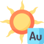 Sun icon 64x64