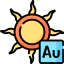 Sun icon 64x64