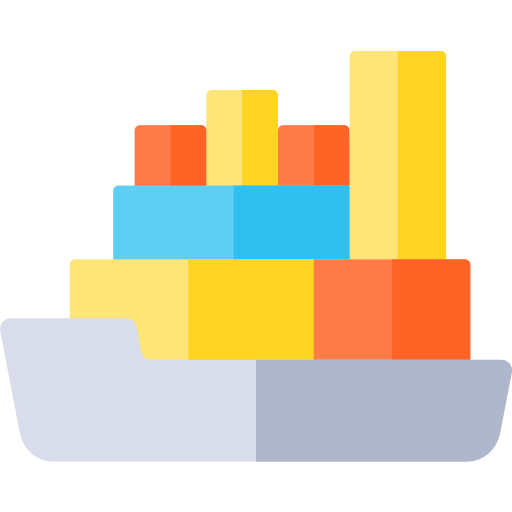 Cargo ship icon