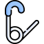 Safety pin icon 64x64