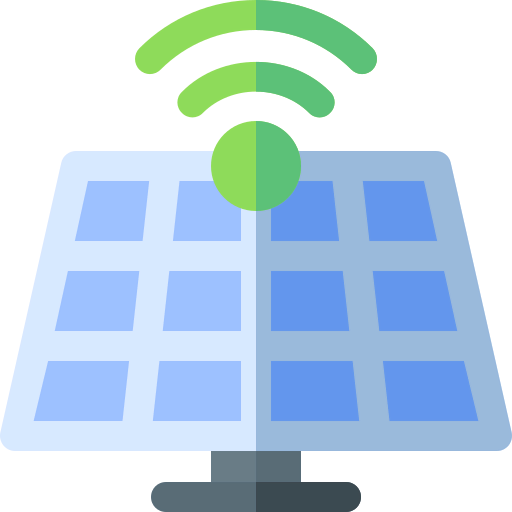 Solar panel icon