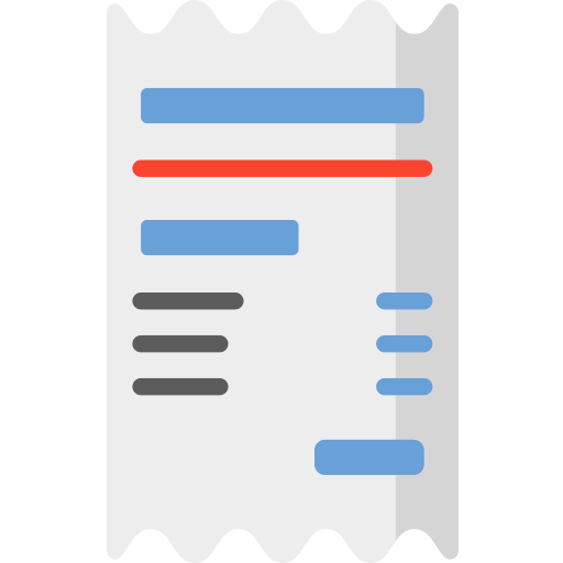 Receipt icon