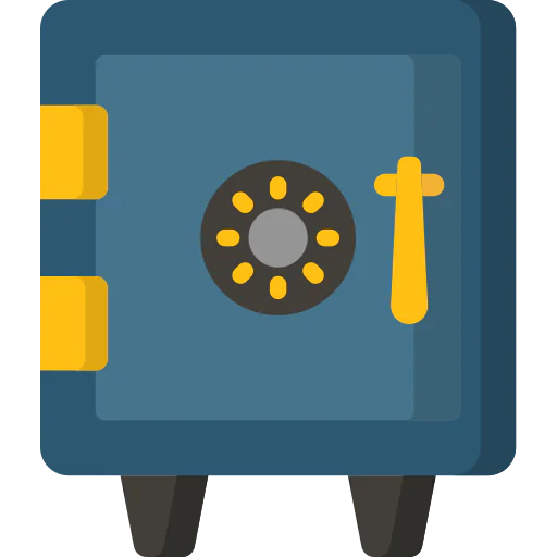 Safe box icon