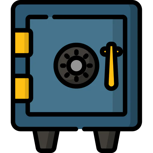 Safe box icon