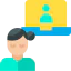Videoconference icon 64x64