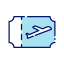 Boarding pass ícono 64x64