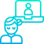 Videoconference icon 64x64