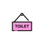 Toilet icon 64x64