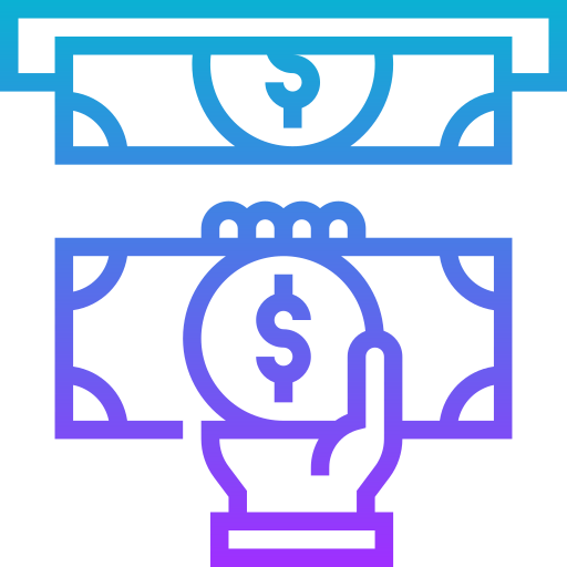 Withdraw icon