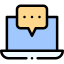 Online chat icon 64x64