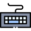 Computer keyboard icon 64x64