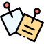 Sticky notes icon 64x64