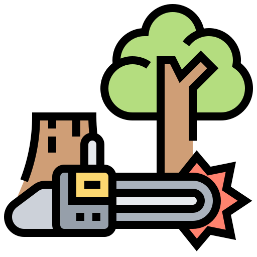 Deforestation icon