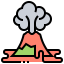 Volcano icon 64x64