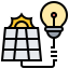 Solar energy icon 64x64