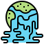 Global warming icon 64x64