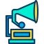 Gramophone Symbol 64x64
