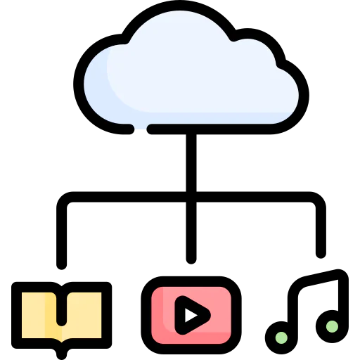 Cloud storage Symbol